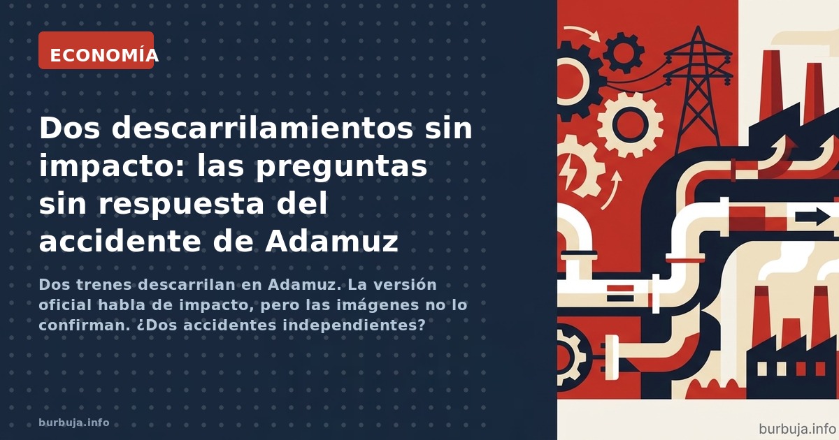 Dos trenes descarrilan en Adamuz. La versión oficial habla de impacto, pero las imágenes no lo confirman. ¿Dos accidentes ind