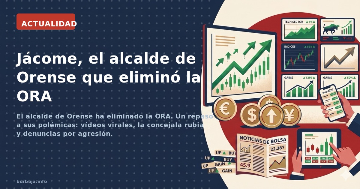 El alcalde de Orense ha eliminado la ORA. Un repaso a sus polémicas: vídeos virales, la concejala rubia y denuncias por agres