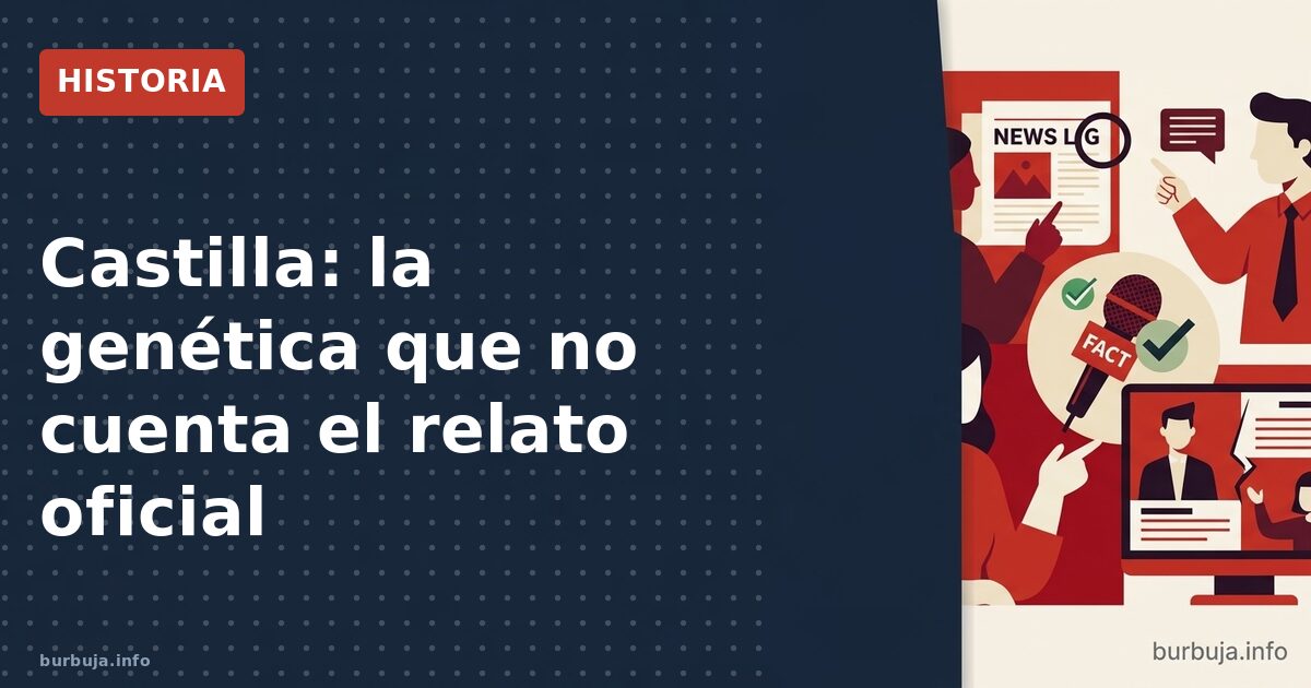 Castilla: la genética que no cuenta el relato oficial