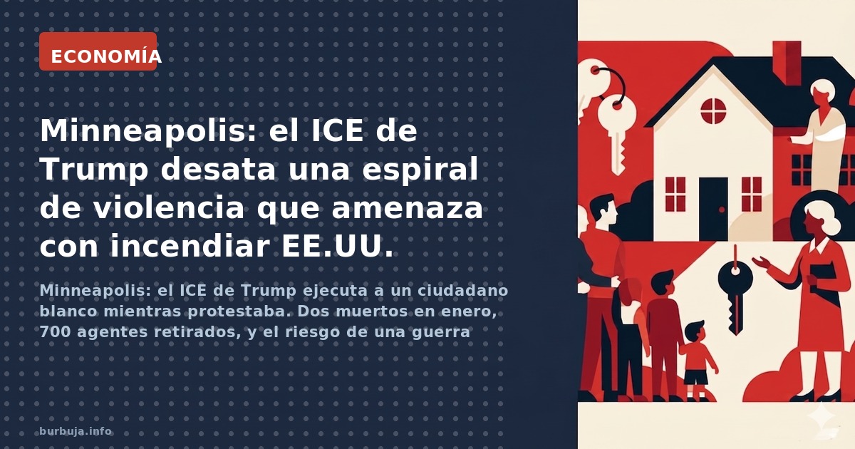 Minneapolis: el ICE de Trump ejecuta a un ciudadano blanco mientras protestaba. Dos muertos en enero, 700 agentes retirados, 