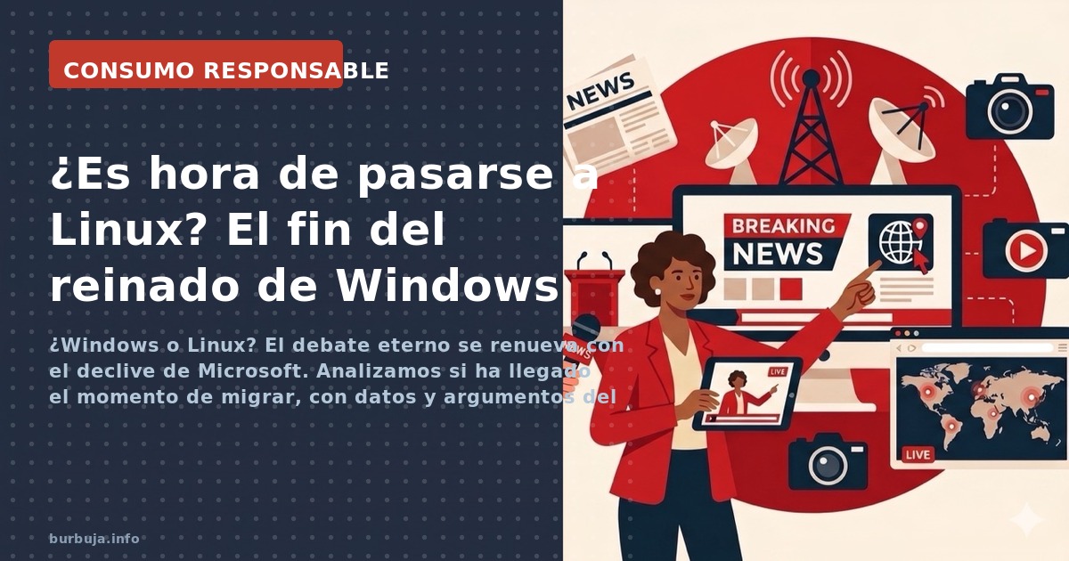 ¿Es hora de que abandones Windows?