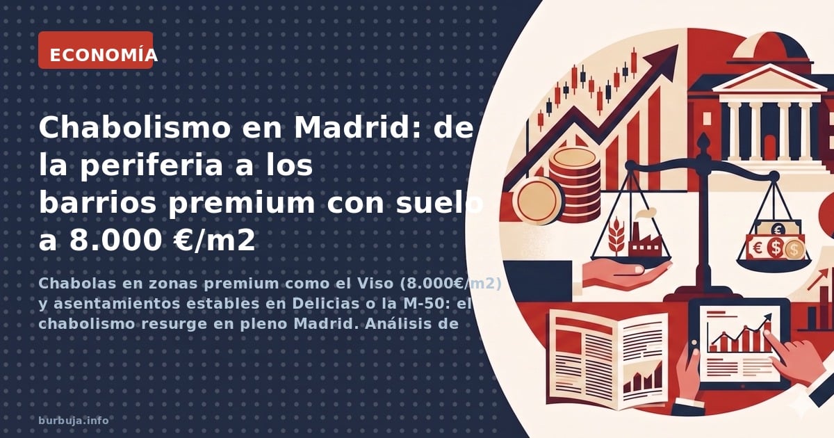 Chabolas en zonas premium como el Viso (8.000€/m2) y asentamientos estables en Delicias o la M-50: el chabolismo resurge en p