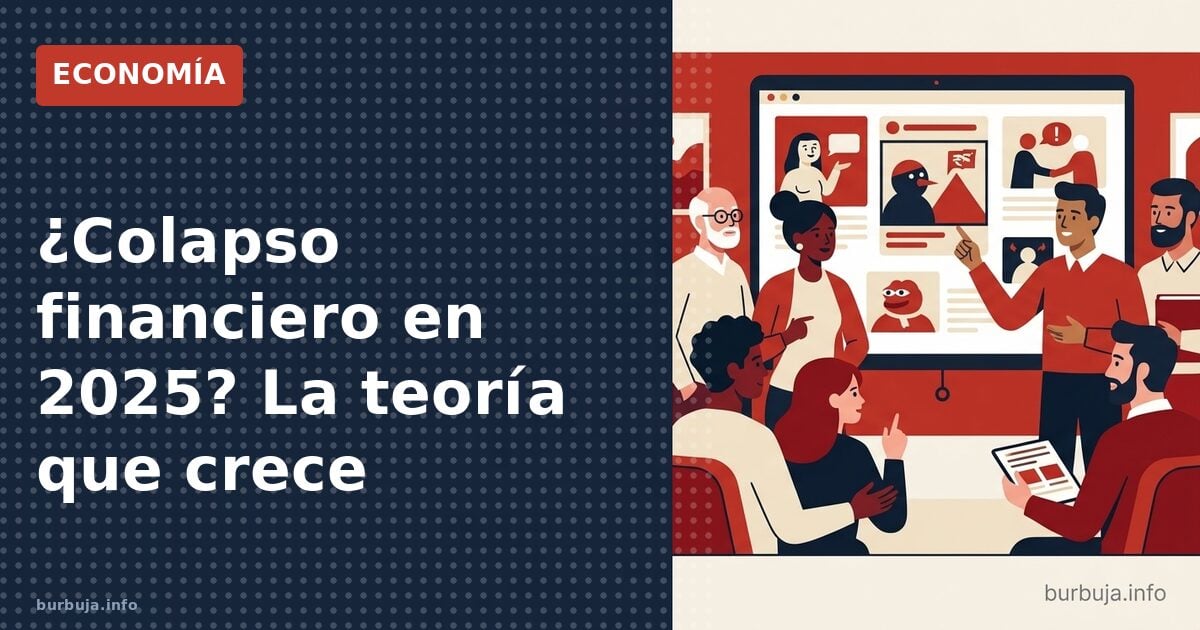 ¿Colapso financiero en 2025? La teoría que crece