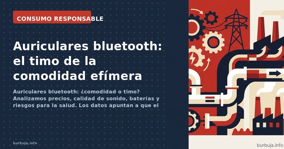 Auriculares bluetooth: ¿comodidad o timo? Analizamos precios, calidad de sonido, baterías y riesgos para la salud. Los datos 