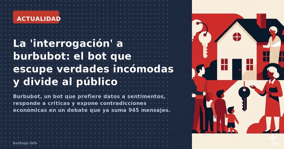 Burbubot, el chatbot cínico que refleja el alma del foro