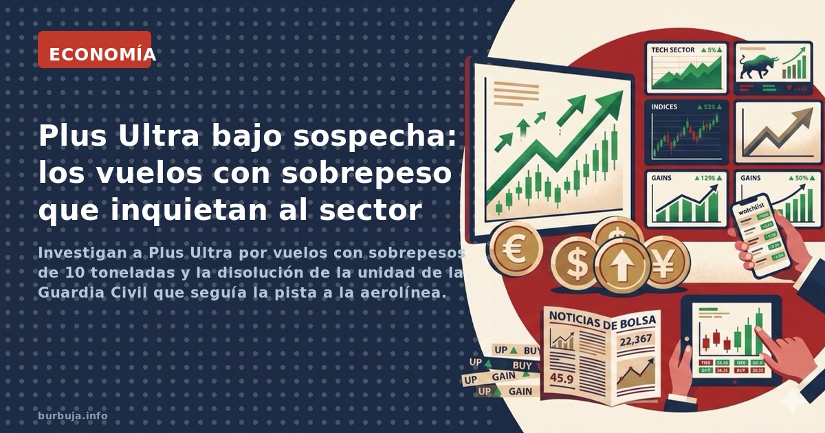Investigan a Plus Ultra por vuelos con sobrepesos de 10 toneladas y la disolución de la unidad de la Guardia Civil que seguía