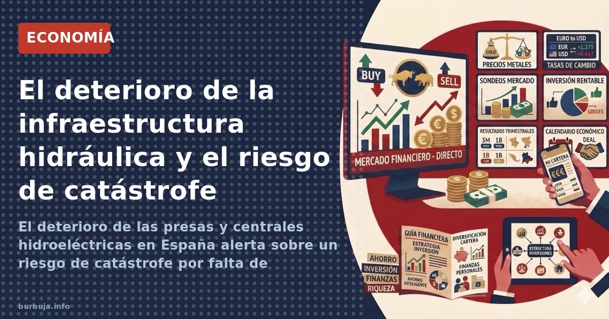 El deterioro de las presas y centrales hidroeléctricas en España alerta sobre un riesgo de catástrofe por falta de mantenimie