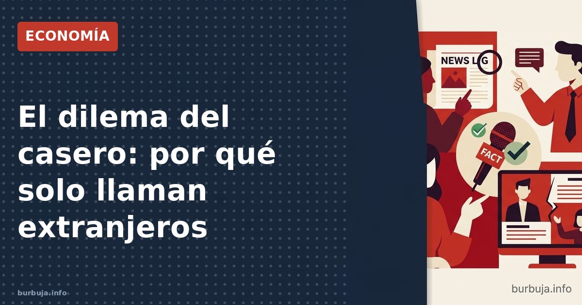 El dilema del casero: por qué solo llaman extranjeros