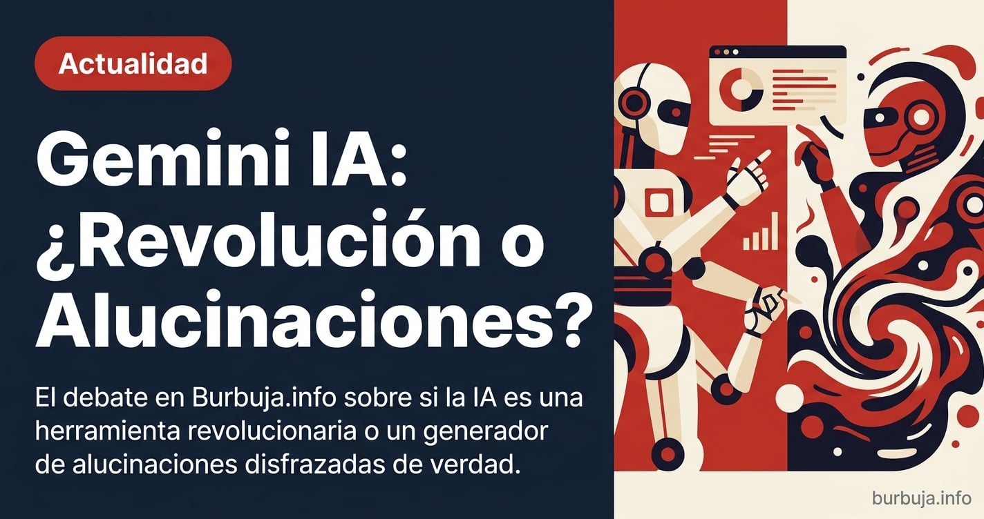 Pantalla de Gemini IA mostrando una respuesta con apariencia profesional y un fondo de código