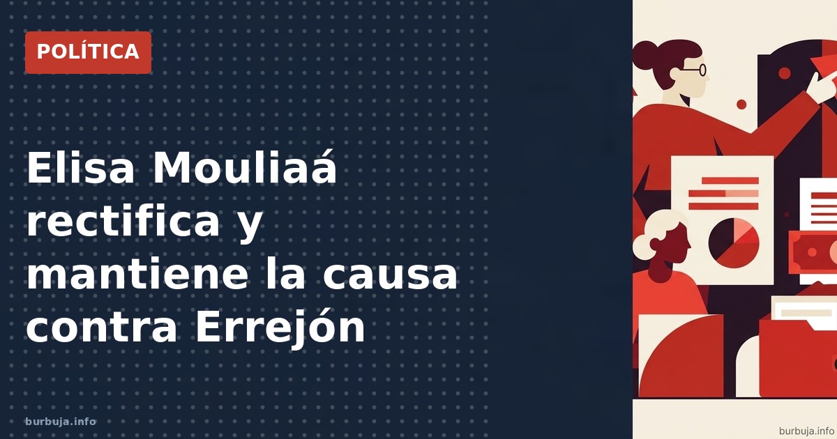 Elisa Mouliaá rectifica y sigue la causa contra Errejón tras la petición de absolución de la Fiscalía. La actriz asegura que 