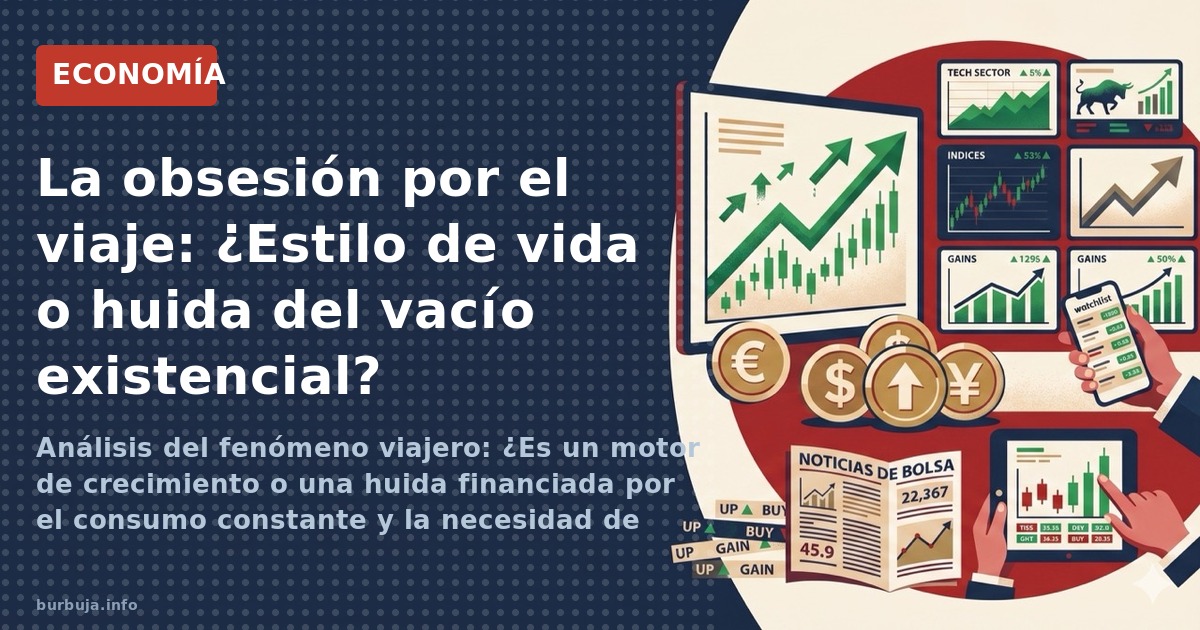 Análisis del fenómeno viajero: ¿Es un motor de crecimiento o una huida financiada por el consumo constante y la necesidad de 