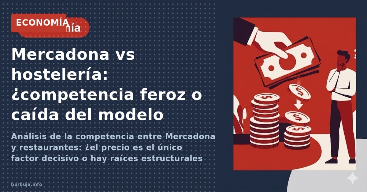 Mercadona cocina a los bares por 5 euros