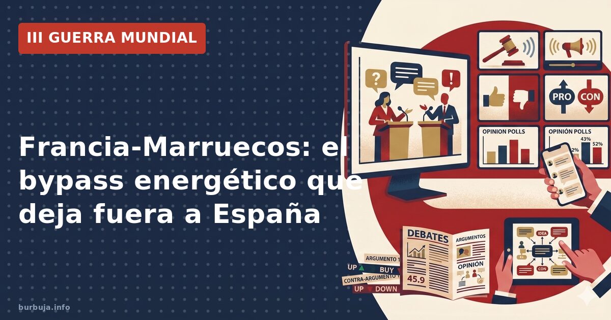 Francia y Marruecos planean cable eléctrico que elude a España