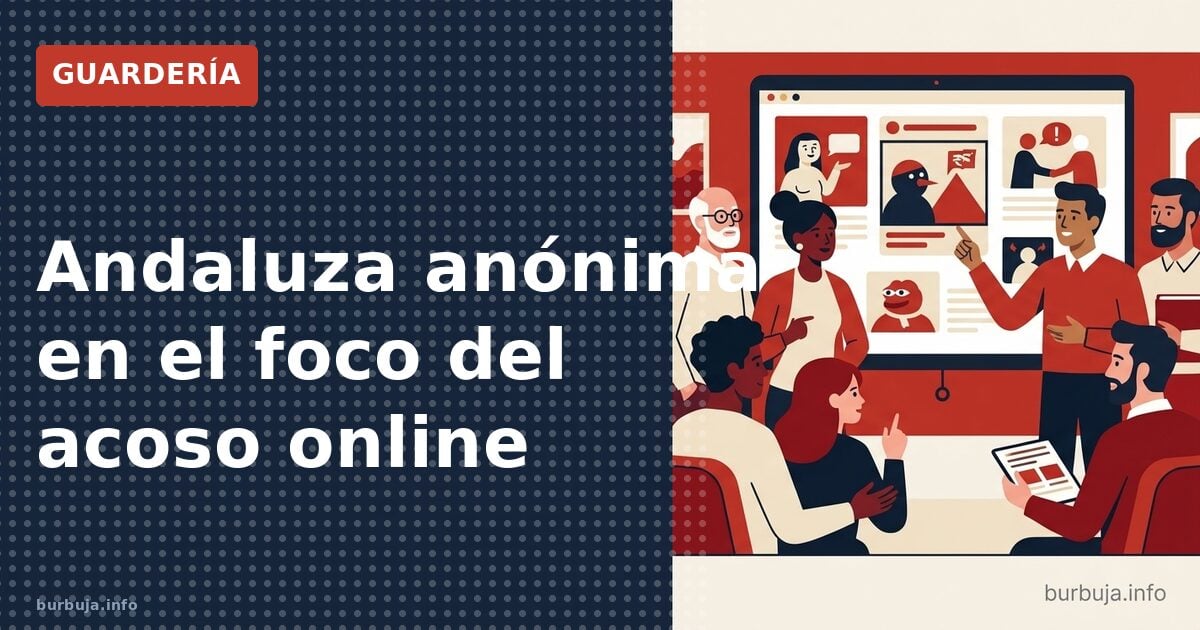 Andaluza anónima en el foco del acoso online