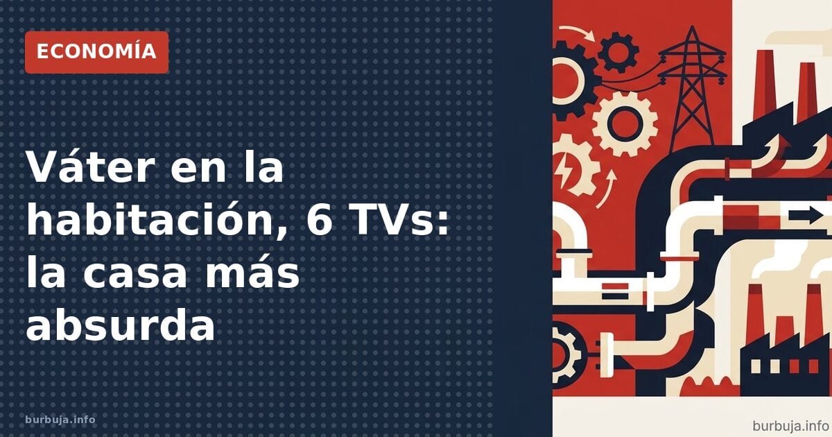 El increíble piso de Zamora con el váter en el dormitorio: 230 m2 y 6 televisiones