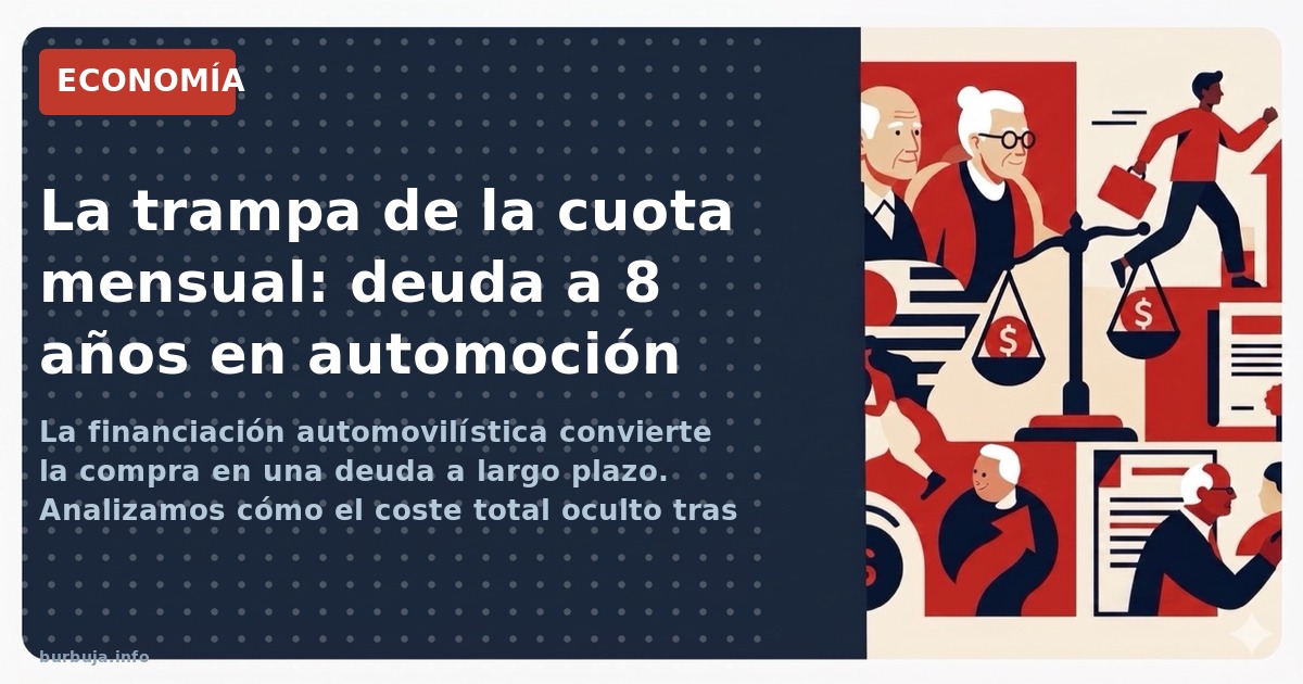 La financiación automovilística convierte la compra en una deuda a largo plazo. Analizamos cómo el coste total oculto tras la
