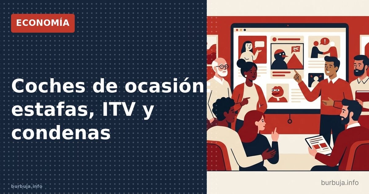 Coches de ocasión: estafas, ITV y condenas