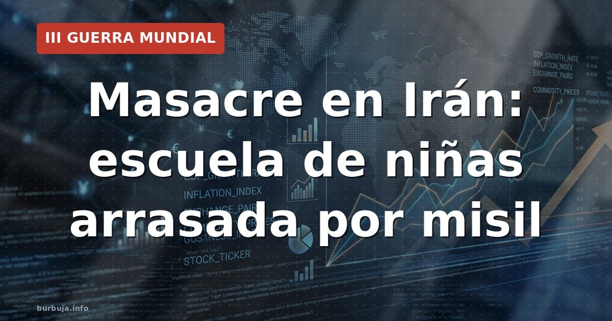 Masacre en Irán: escuela de niñas arrasada por misil