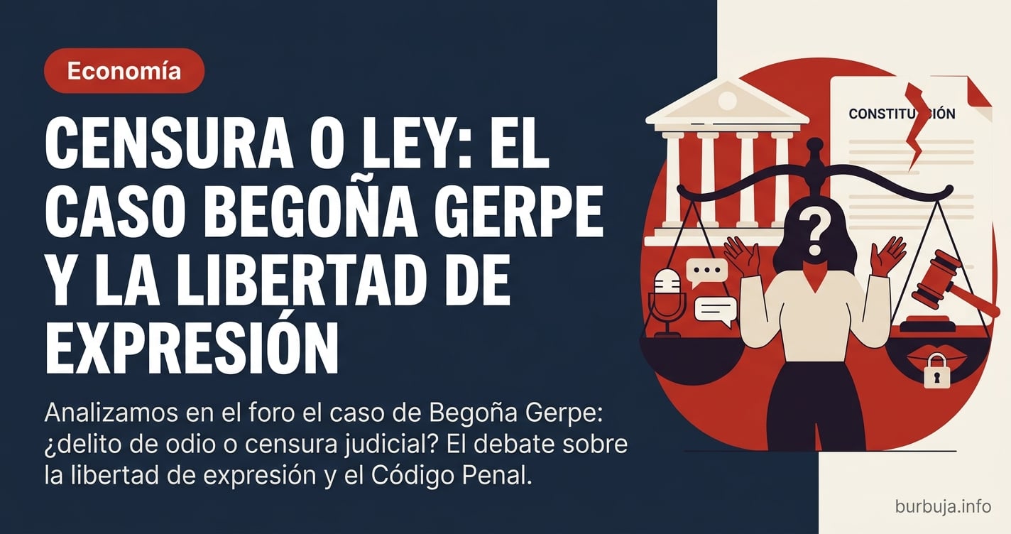 Begoña Gerpe a la cárcel por delito de pensamiento