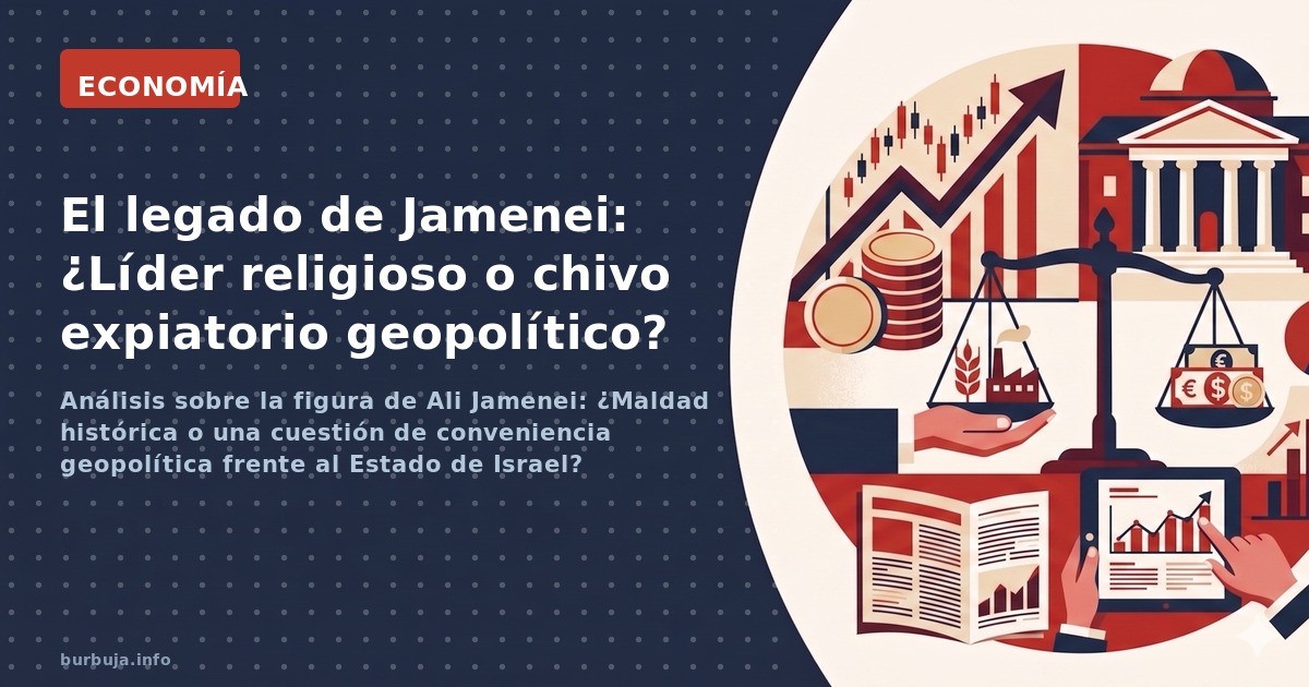 Análisis sobre la figura de Jamenei: ¿maldad histórica o simple obstáculo geopolítico? Desmontando el relato oficial sobre el