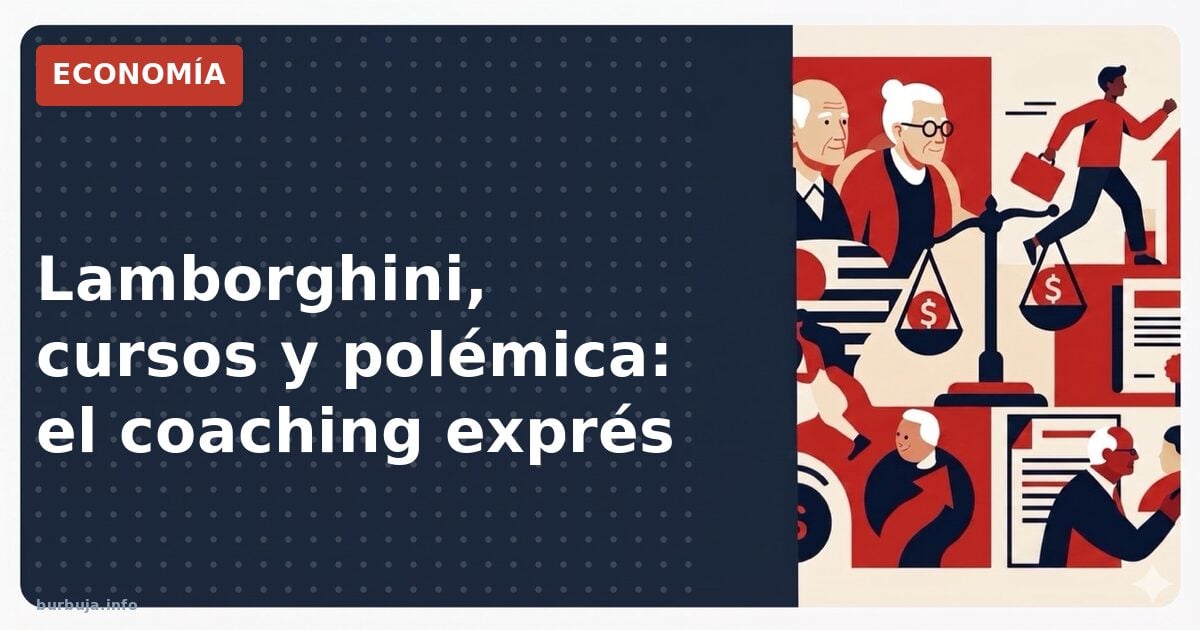 Lamborghini, cursos y polémica: el coaching exprés