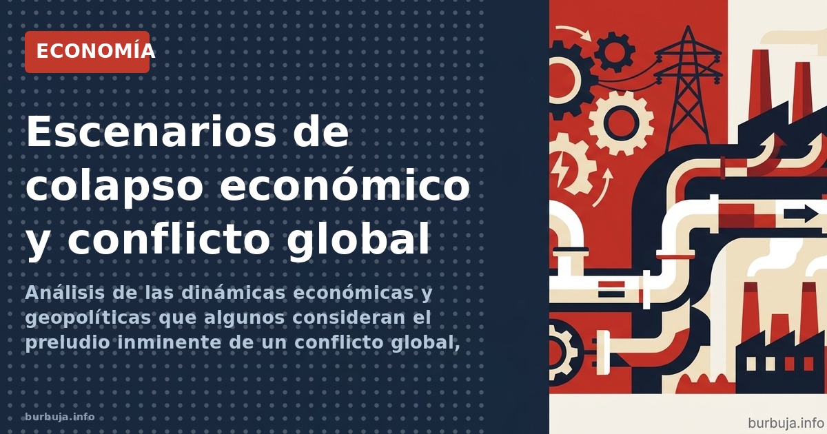 Análisis de las dinámicas económicas y geopolíticas que algunos consideran el preludio inminente de un conflicto global, desd