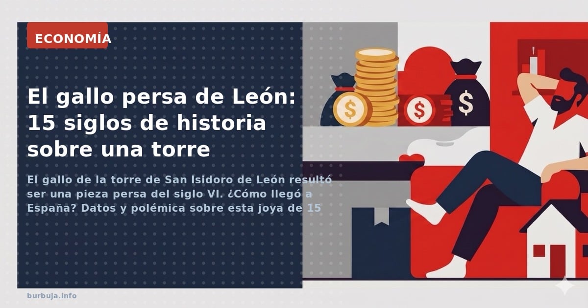 El gallo de la torre de San Isidoro de León resultó ser una pieza persa del siglo VI. ¿Cómo llegó a España? Datos y polémica 