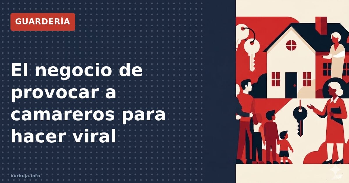 El negocio de provocar a camareros para hacer viral