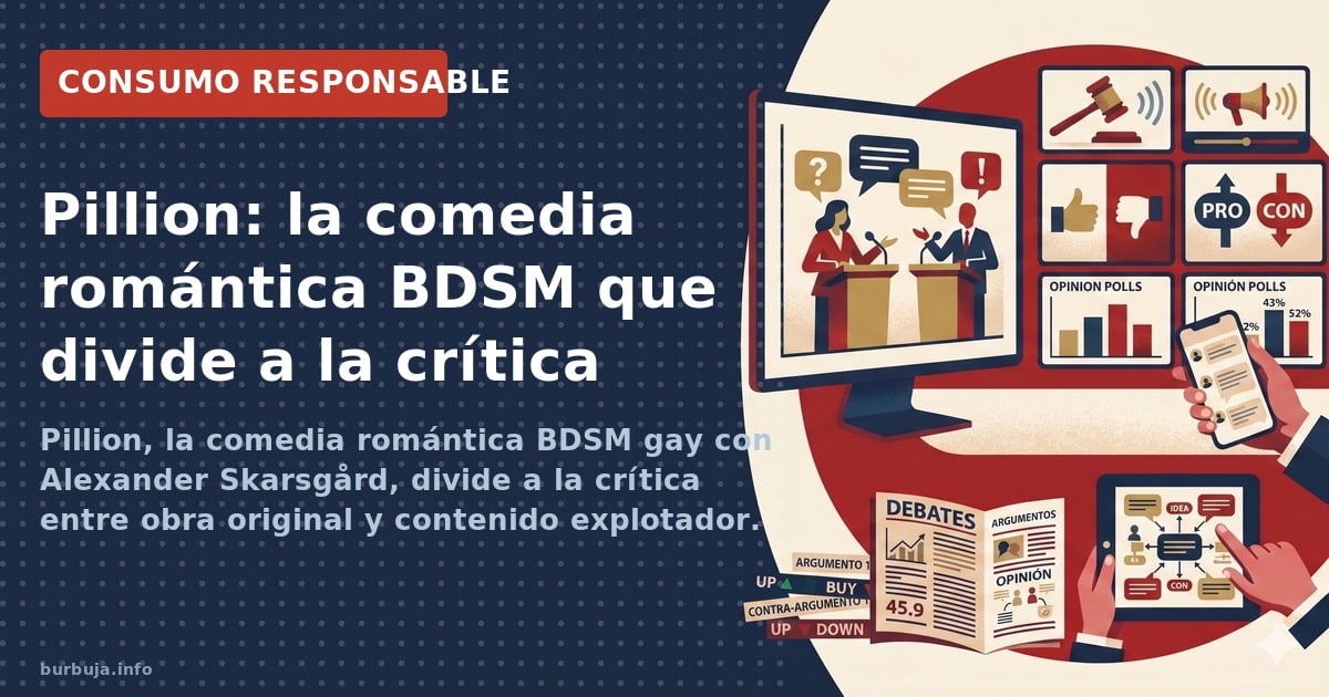 Pillion se estrena el 6 de marzo con Alexander Skarsgård. La comedia BDSM gay que divide: ¿obra original o subvencionada? Pre