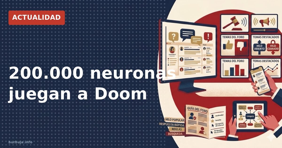 200.000 neuronas juegan a Doom