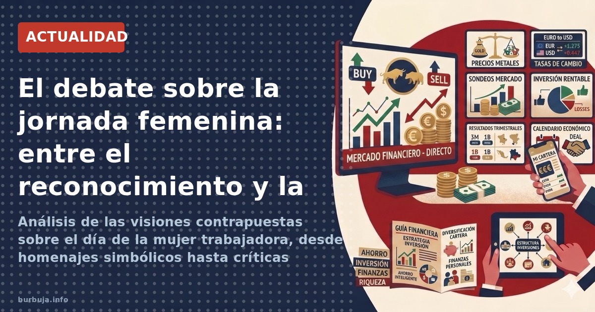 Análisis de las visiones contrapuestas sobre el día de la mujer trabajadora, desde homenajes simbólicos hasta críticas histór