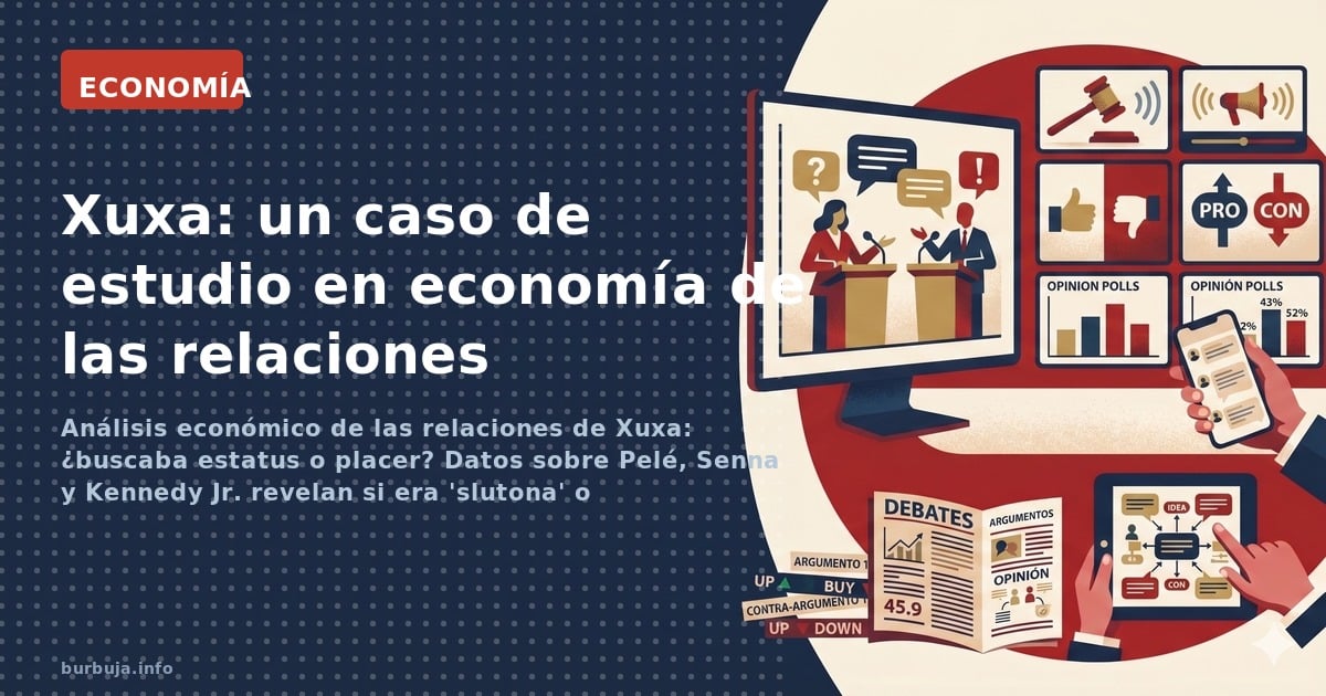 Análisis económico de las relaciones de Xuxa: ¿buscaba estatus o placer? Datos sobre Pelé, Senna y Kennedy Jr. revelan si era