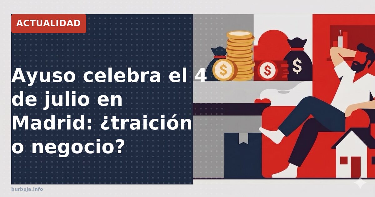 Madrid festeja la independencia de EE UU: polemica y negocio