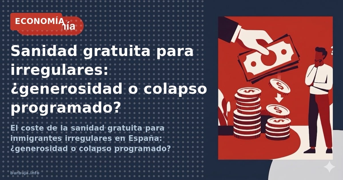 El coste de la sanidad gratuita para inmigrantes irregulares en España: ¿generosidad o colapso programado? Testimonios, datos