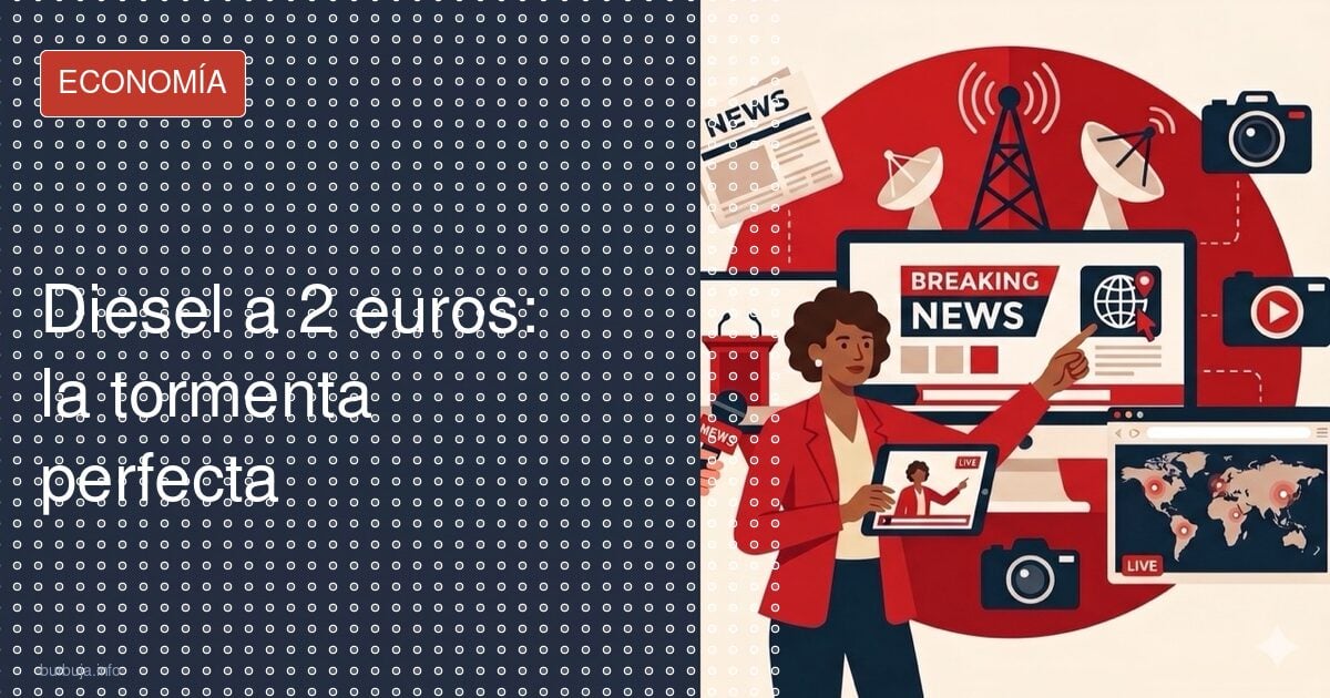 Diesel a 2€: el Estado se lleva la mitad