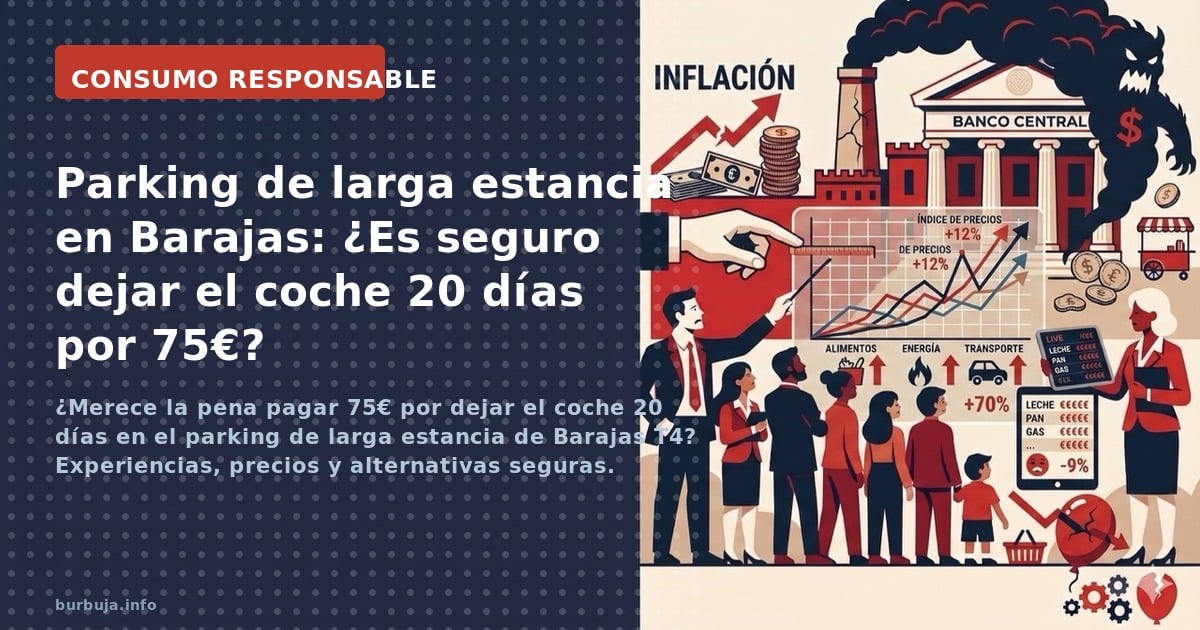 ¿Merece la pena pagar 75€ por dejar el coche 20 días en el parking de larga estancia de Barajas T4? Experiencias, precios y a