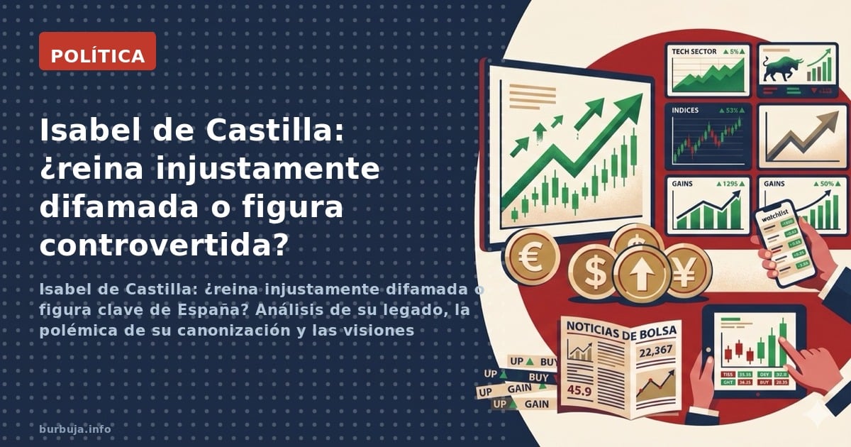Isabel de Castilla: ¿reina injustamente difamada o figura clave de España? Análisis de su legado, la polémica de su canonizac