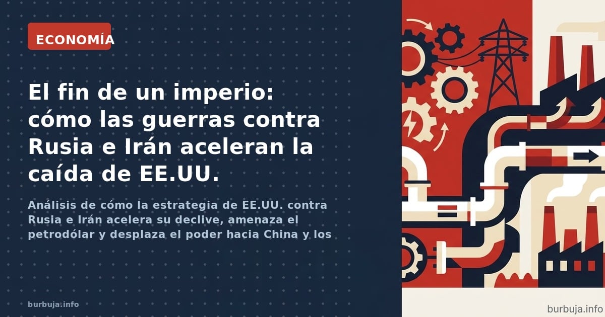 Análisis de cómo la estrategia de EE.UU. contra Rusia e Irán acelera su declive, amenaza el petrodólar y desplaza el poder ha