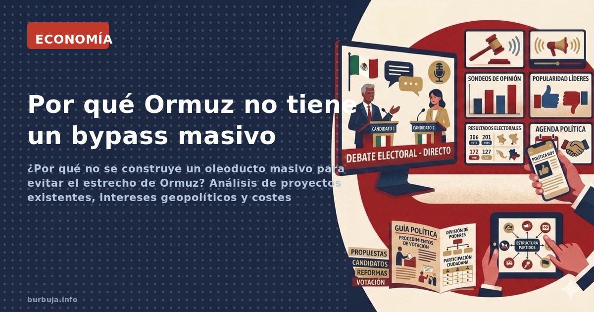 ¿Por qué no se construye un oleoducto masivo para evitar el estrecho de Ormuz? Análisis de proyectos existentes, intereses ge