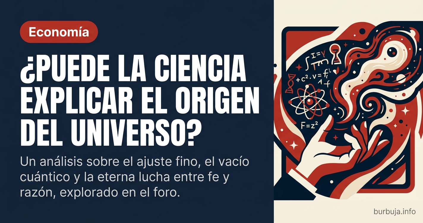 La ciencia demuestra que Dios no existe: el hilo de Burbuja.info que analiza el ajuste fino, el vacío cuántico y la eterna lu