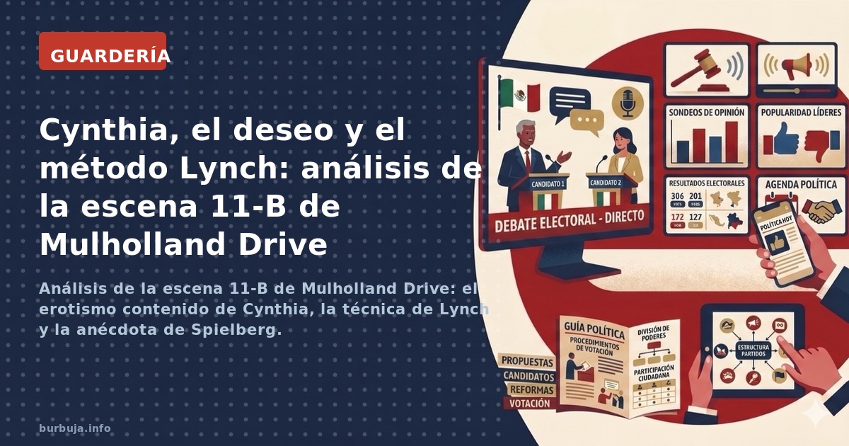 Análisis de la escena 11-B de Mulholland Drive: el erotismo contenido de Cynthia, la técnica de Lynch y la anécdota de Spielb