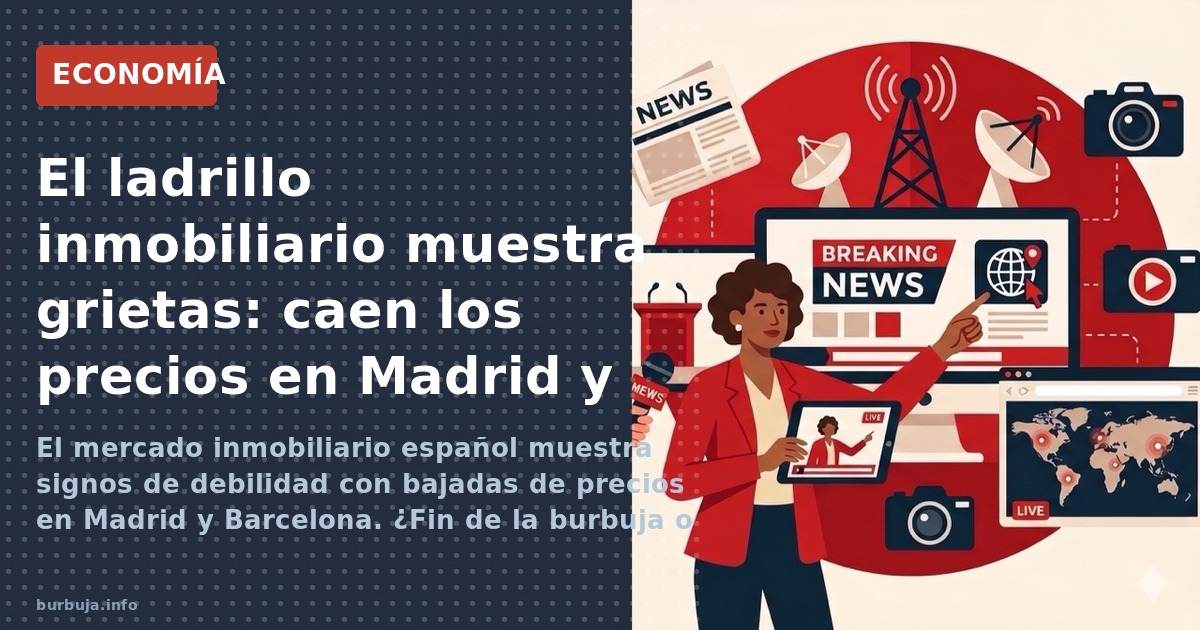 Rebajas masivas en Idealista: el ladrillo se resquebraja