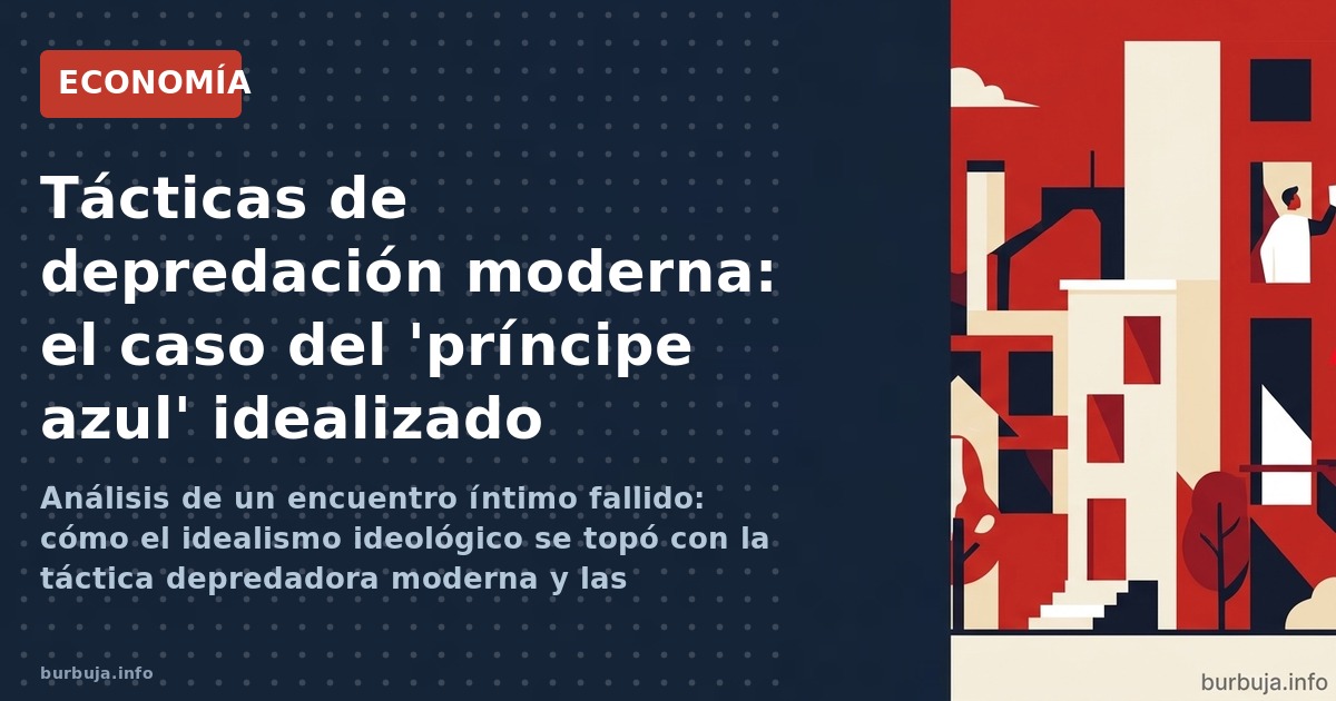 Análisis de un encuentro íntimo fallido: cómo el idealismo ideológico se topó con la táctica depredadora moderna y las consec