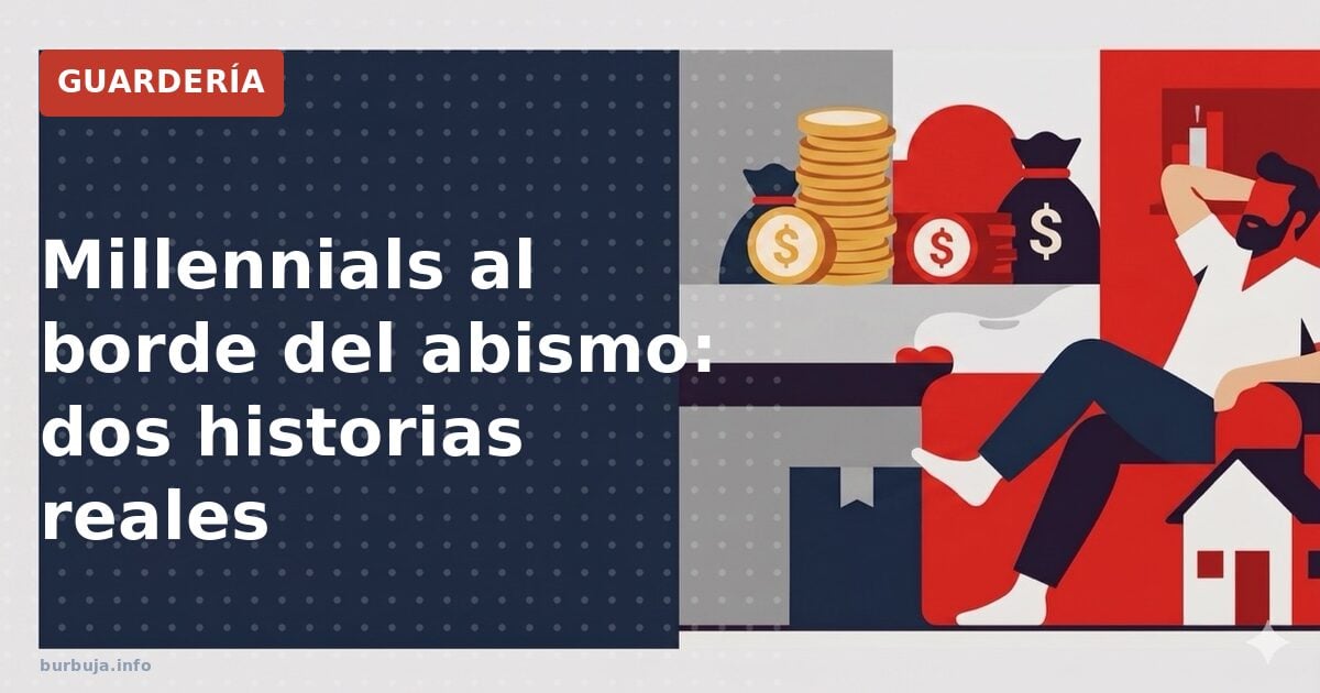 Millennials al borde del abismo: dos historias reales