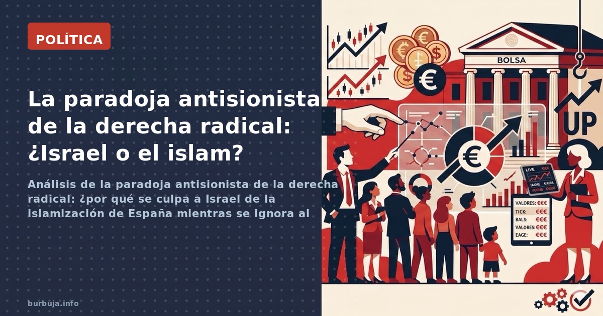 Análisis de la paradoja antisionista de la derecha radical: ¿por qué se culpa a Israel de la islamización de España mientras 