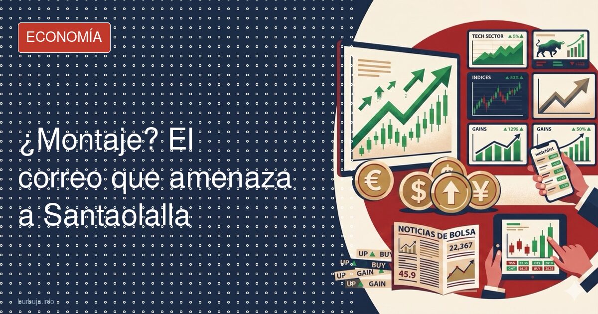 ¿Montaje? El correo que amenaza a Santaolalla