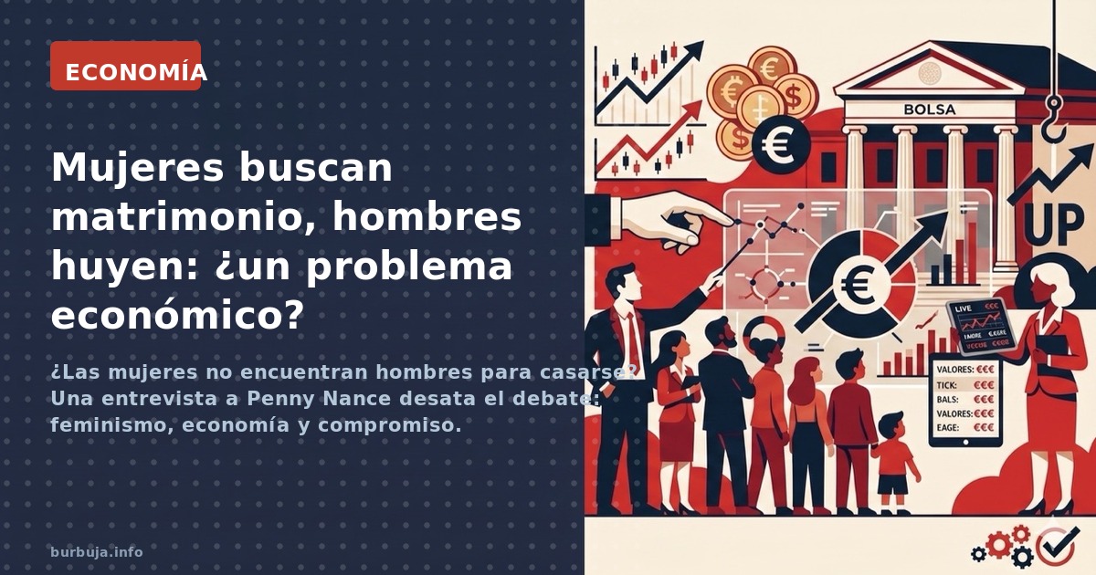 ¿Las mujeres no encuentran hombres para casarse? Una entrevista a Penny Nance desata el debate: feminismo, economía y comprom
