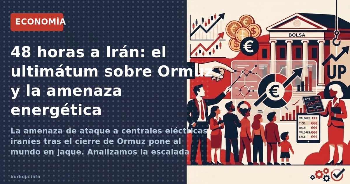La amenaza de ataque a centrales eléctricas iraníes tras el cierre de Ormuz pone al mundo en jaque. Analizamos la escalada mi