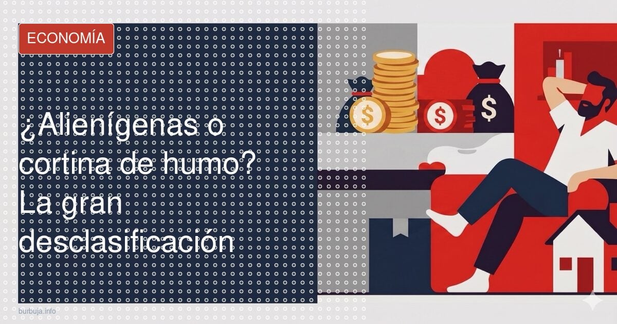¿Alienígenas o cortina de humo? La gran desclasificación