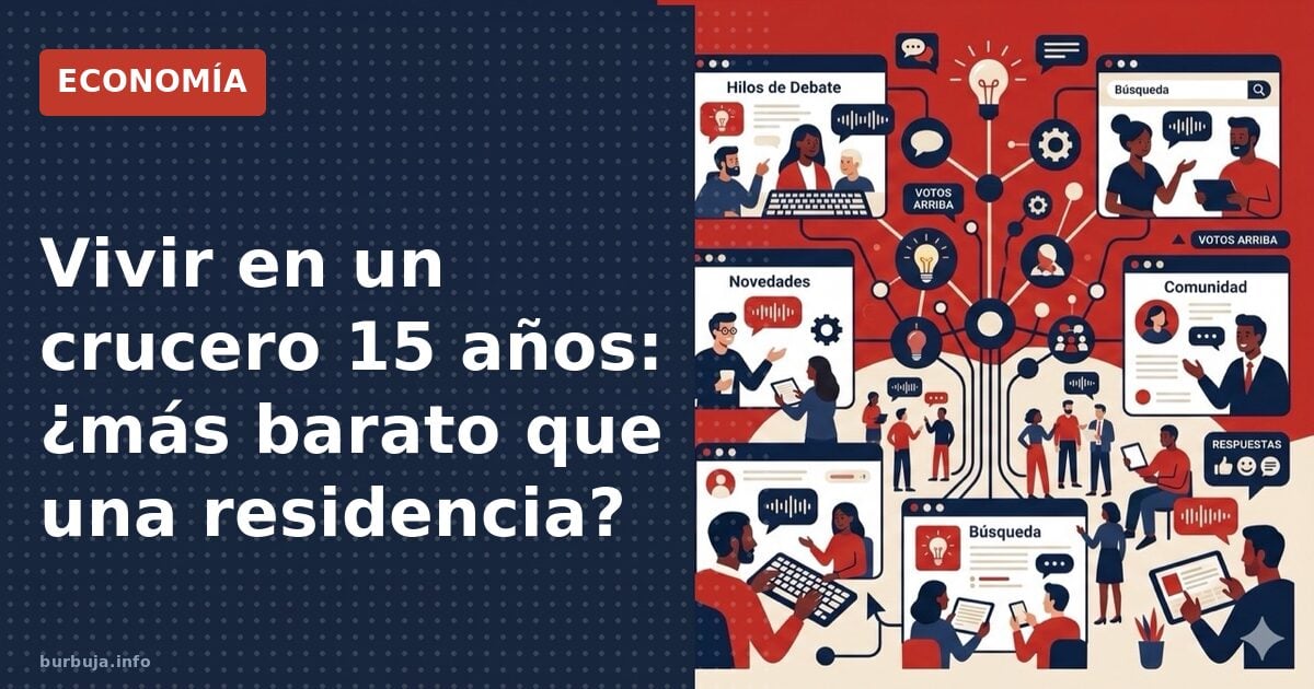 Vivir en un crucero 15 años: ¿más barato que una residencia?
